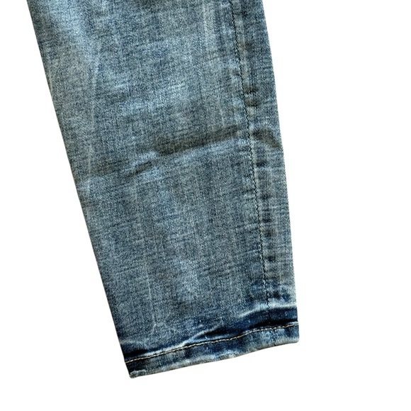 BUCKLE BLACK Women’s Blue Denim Jeans, fit #53 skinny 26x32 size 4 to 6, EUC - Picture 5 of 7